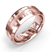 Sandblast Finish Mens Band