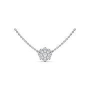 Magnolia Diamond Necklace