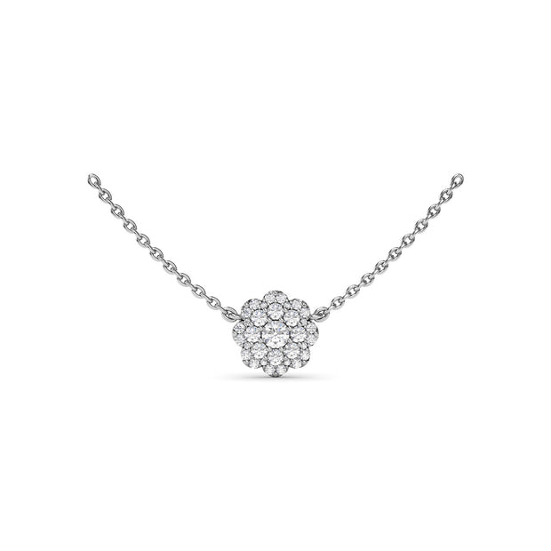 Magnolia Diamond Necklace