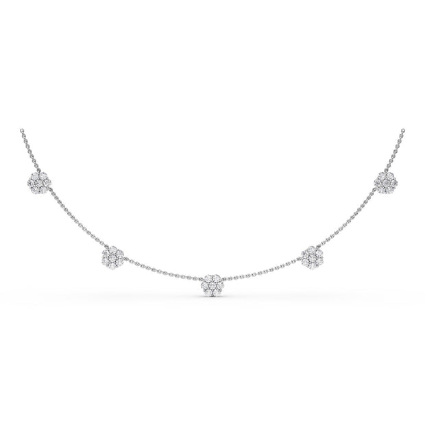 Magnolia Diamond Necklace