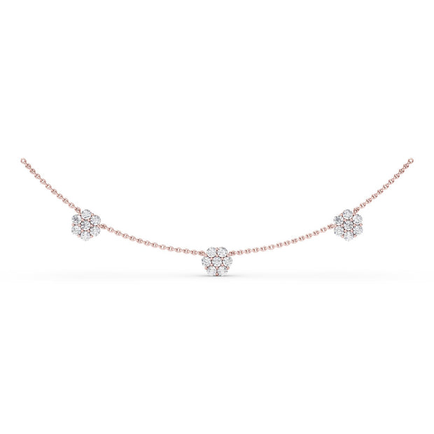 Magnolia Diamond Necklace