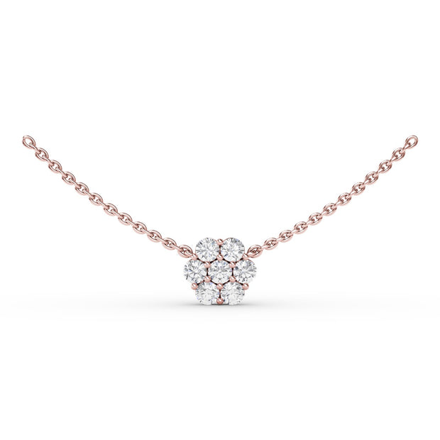 Magnolia Diamond Necklace