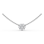 Magnolia Diamond Necklace