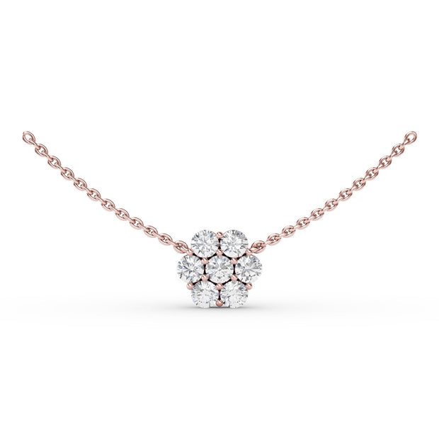Magnolia Diamond Necklace