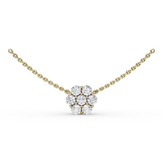 Magnolia Diamond Necklace