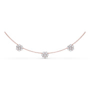 Magnolia Diamond Necklace