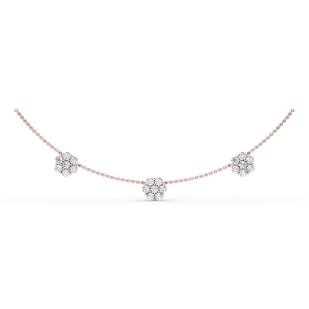 Magnolia Diamond Necklace