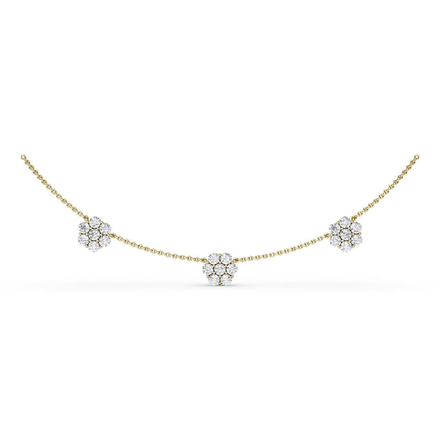 Magnolia Diamond Necklace