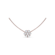 Magnolia Diamond Necklace
