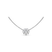 Magnolia Diamond Necklace