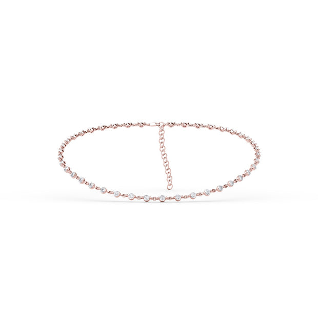 6.15ct Diamond Choker Necklace