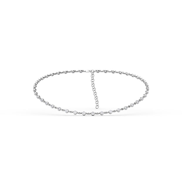 6.15ct Diamond Choker Necklace
