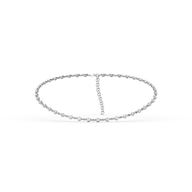 6.15ct Diamond Choker Necklace