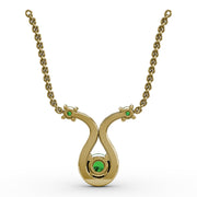 Full of Life Emerald and Diamond Pendant