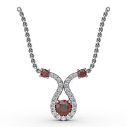 Full of Life Ruby and Diamond Pendant