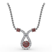 Full of Life Ruby and Diamond Pendant