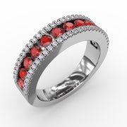 Destined To Be Ruby and Diamond Ring