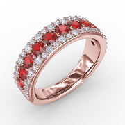 No One Like You Ruby and Diamond Ring