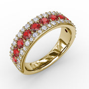 No One Like You Ruby and Diamond Ring