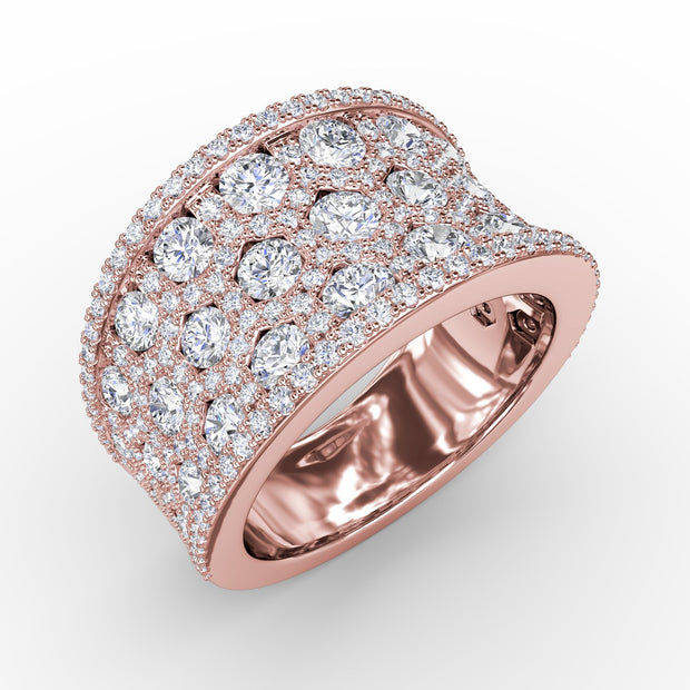 Motif Diamond Ring
