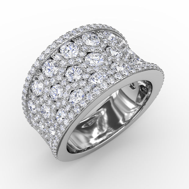 Motif Diamond Ring