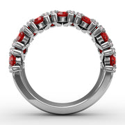 Make A Statement Ruby And Diamond Ring