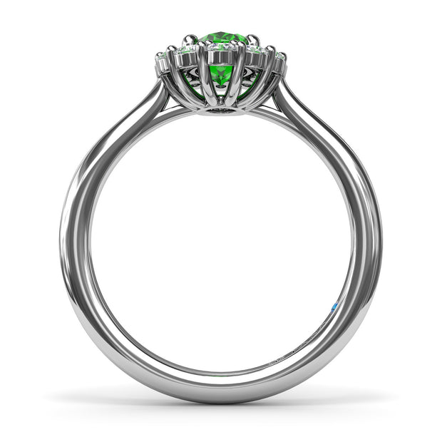 Dazzling Emerald and Diamond Ring