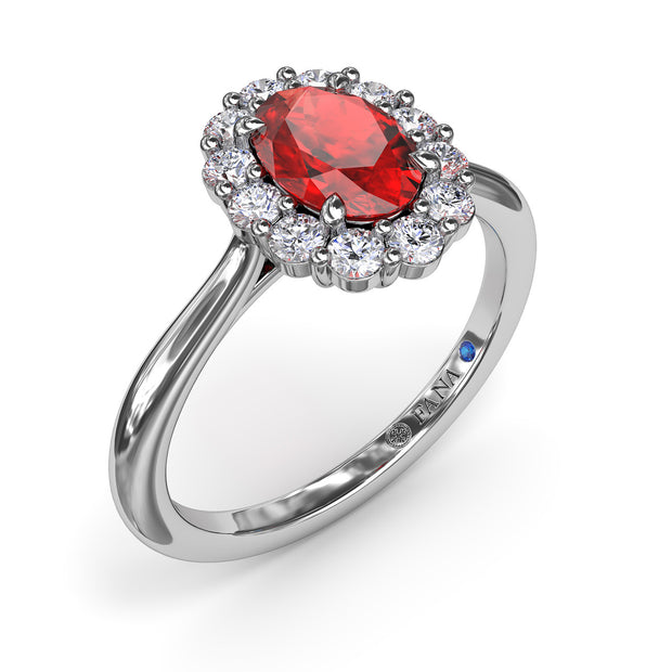 Dazzling Ruby and Diamond Ring