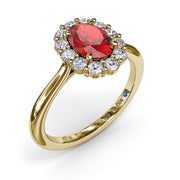 Dazzling Ruby and Diamond Ring