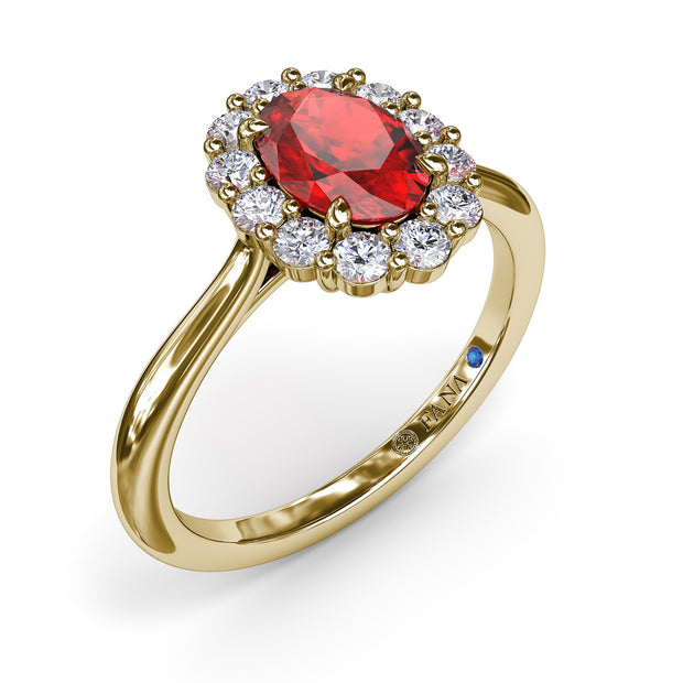 Dazzling Ruby and Diamond Ring