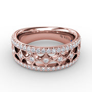 Vintage Diamond Band