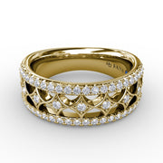 Vintage Diamond Band