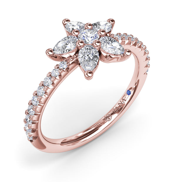 Catalina Diamond Star Ring