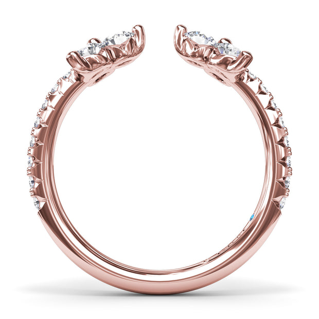 Empire Diamond Wrap Ring