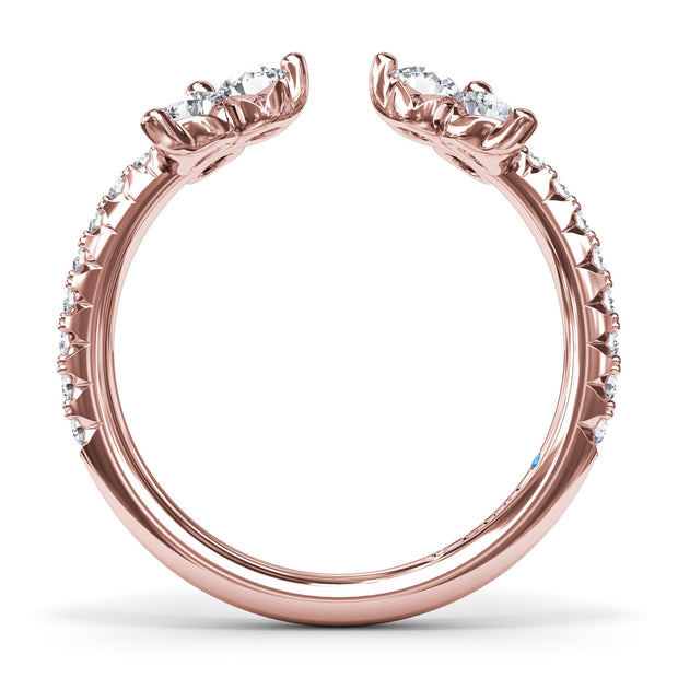Empire Diamond Wrap Ring
