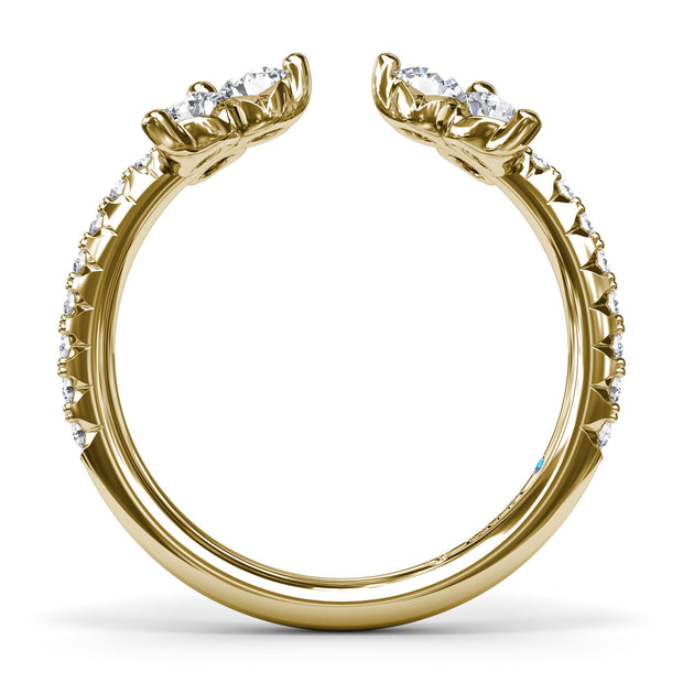 Empire Diamond Wrap Ring