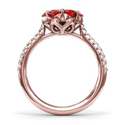 Magnolia Rudy And Diamond Ring