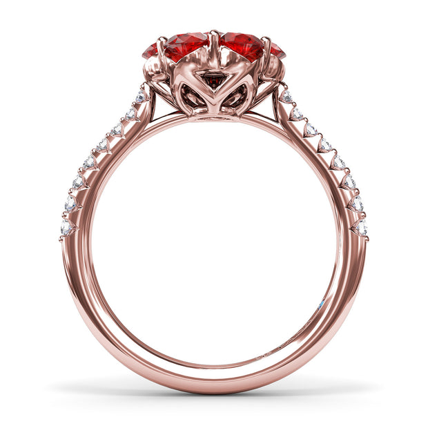 Magnolia Rudy And Diamond Ring