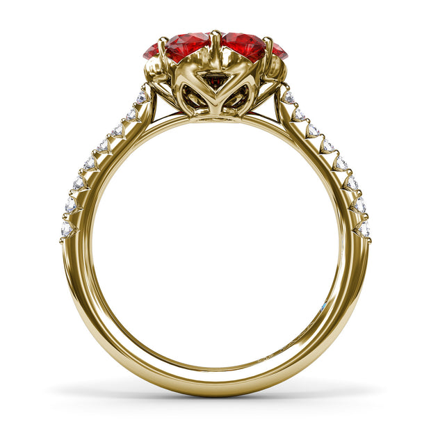 Magnolia Rudy And Diamond Ring