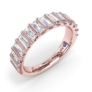Straight Baguette Diamond Band
