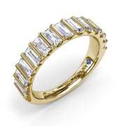 Straight Baguette Diamond Band