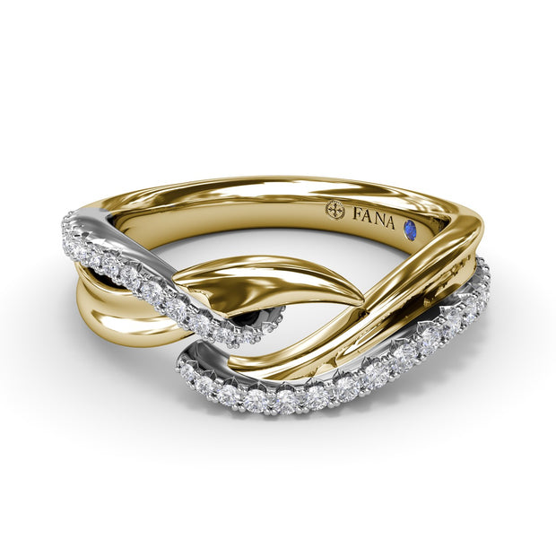 Sylk Intertwined Ring