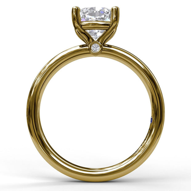 Classic Cushion Cut Solitaire