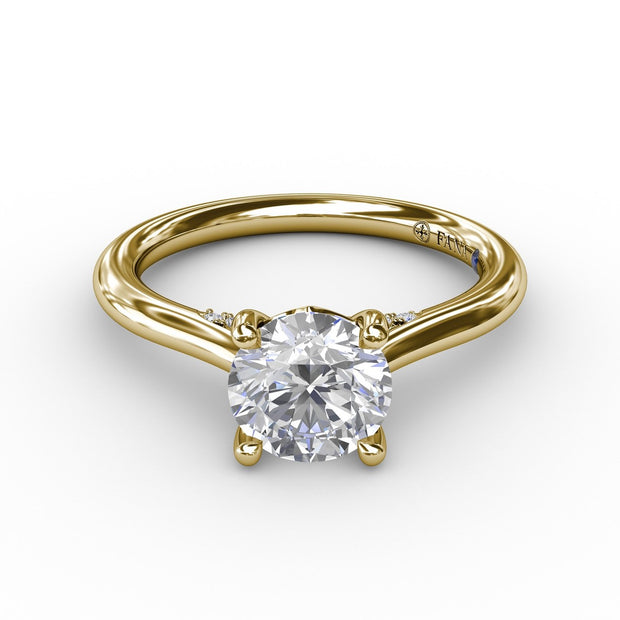 Classic Diamond Engagement Ring