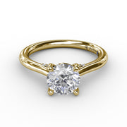 Classic Diamond Engagement Ring