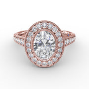 Vintage Bezel Set Ring