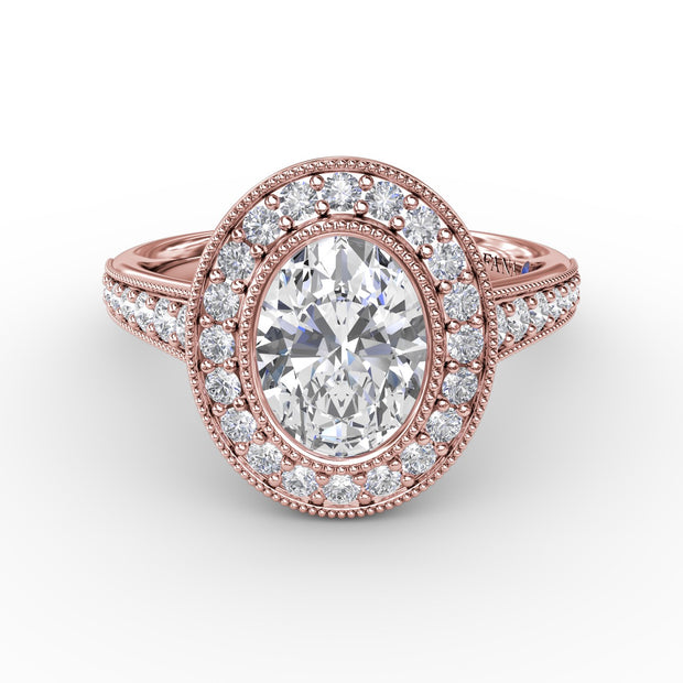 Vintage Bezel Set Ring