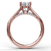 Love Forever Solitaire With Surprise Diamonds Engagement Ring