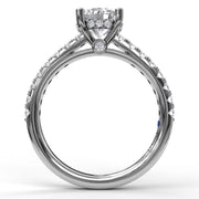Timeless Single Row Engagement Ring