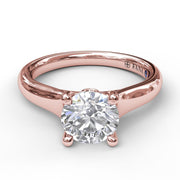 Designer Solitaire Engagement Ring